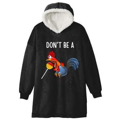 Dont Be A Cocker Sucker DonT Be A Cocktail Sucker Hooded Wearable Blanket