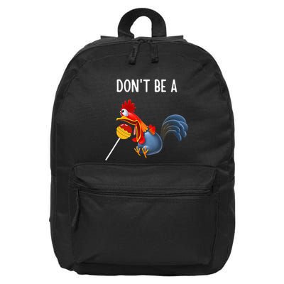 Dont Be A Cocker Sucker DonT Be A Cocktail Sucker 16 in Basic Backpack