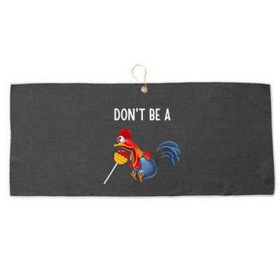 Dont Be A Cocker Sucker DonT Be A Cocktail Sucker Large Microfiber Waffle Golf Towel
