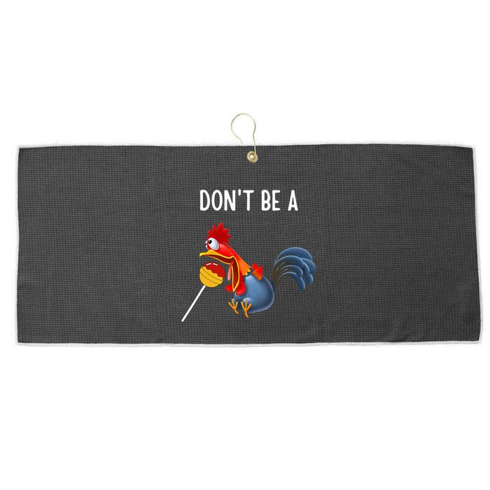 Dont Be A Cocker Sucker DonT Be A Cocktail Sucker Large Microfiber Waffle Golf Towel