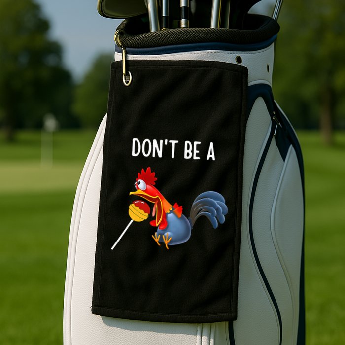 Dont Be A Cocker Sucker DonT Be A Cocktail Sucker Golf Towel