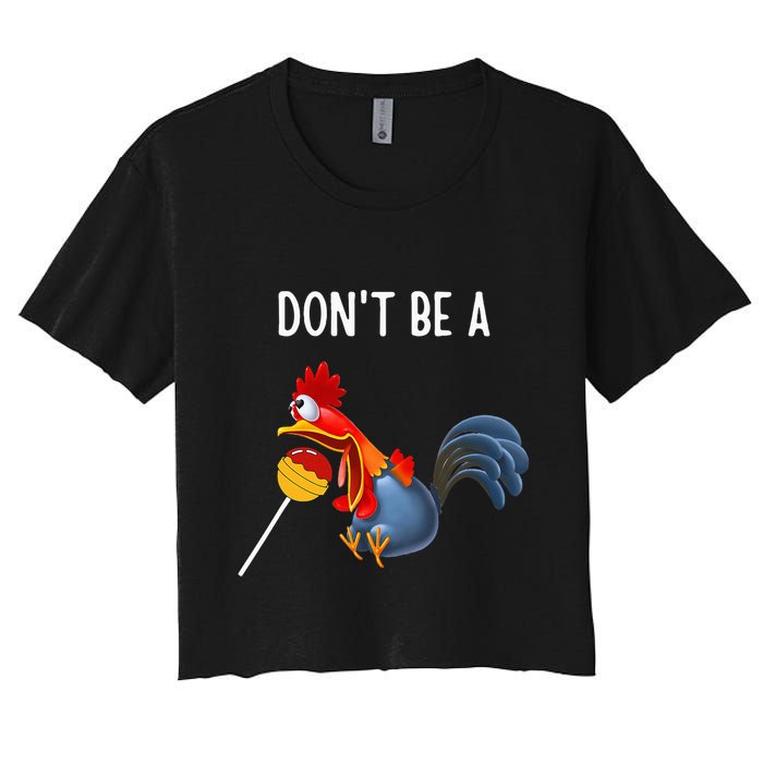 Dont Be A Cocker Sucker DonT Be A Cocktail Sucker Crop Top