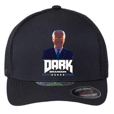 Dark Brandon Anti Joe Biden Flexfit Unipanel Trucker Cap