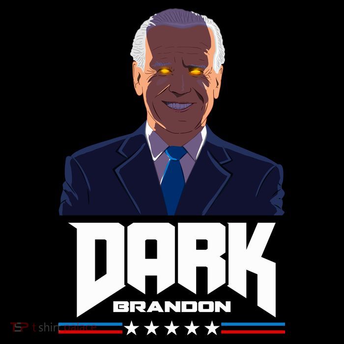 Dark Brandon Anti Joe Biden Button