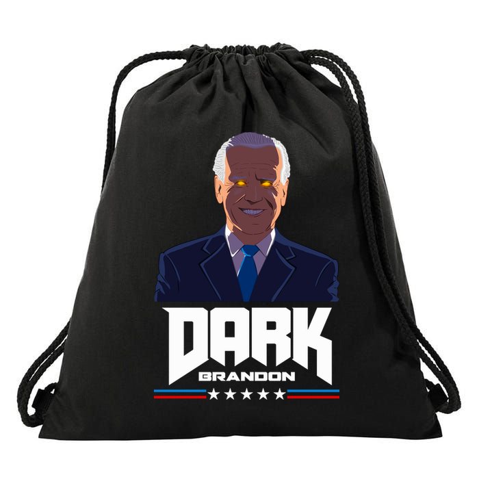Dark Brandon Anti Joe Biden Drawstring Bag