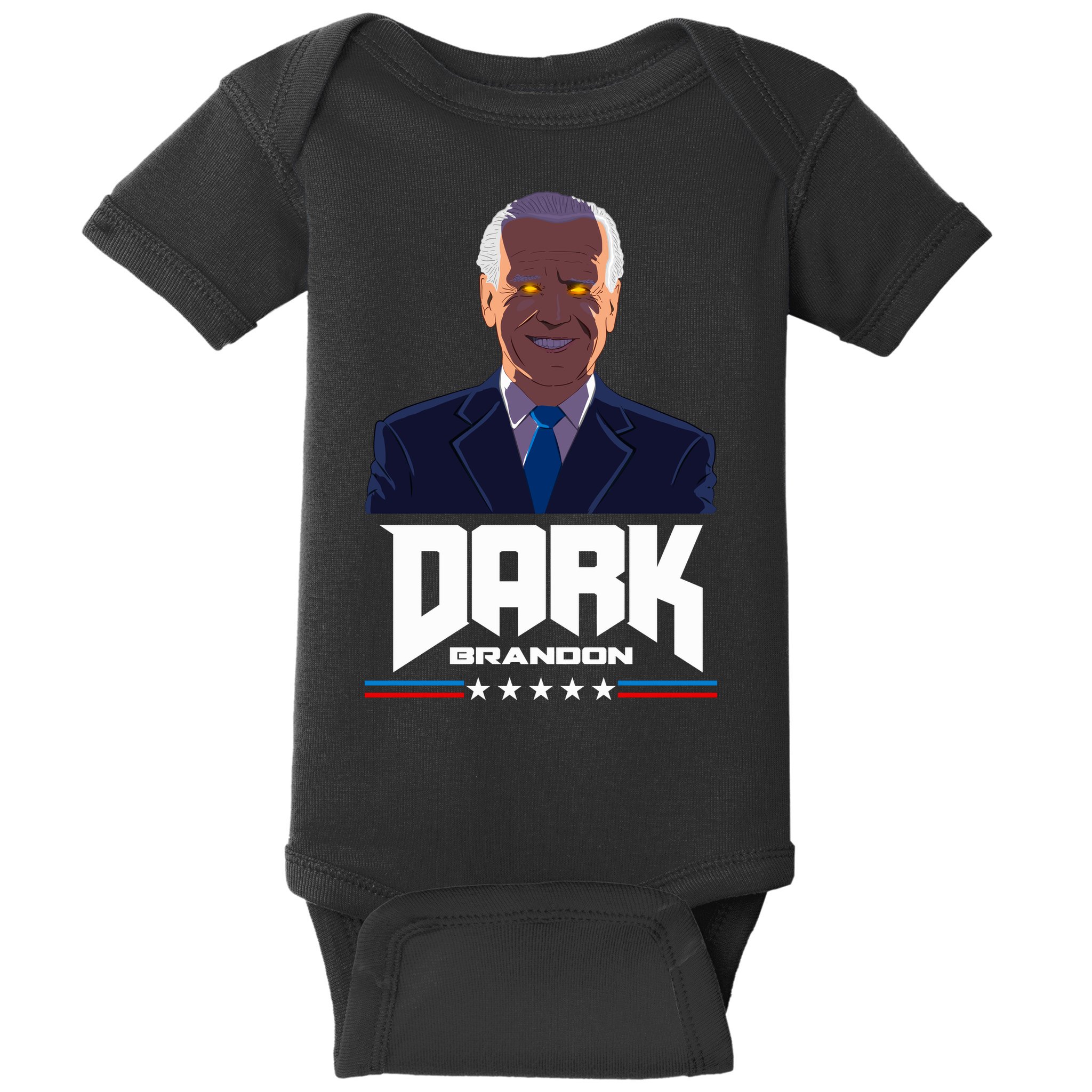 Dark Brandon Anti Joe Biden Baby Bodysuit