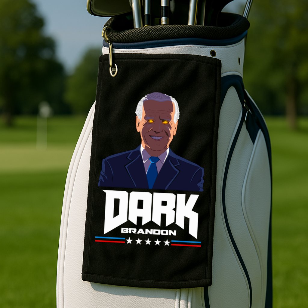 Dark Brandon Anti Joe Biden Golf Towel