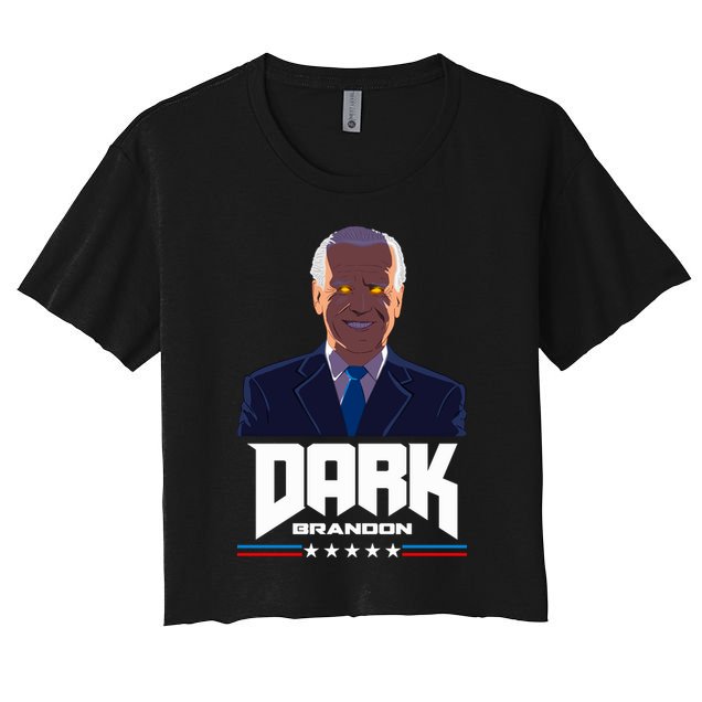 Dark Brandon Anti Joe Biden Crop Top