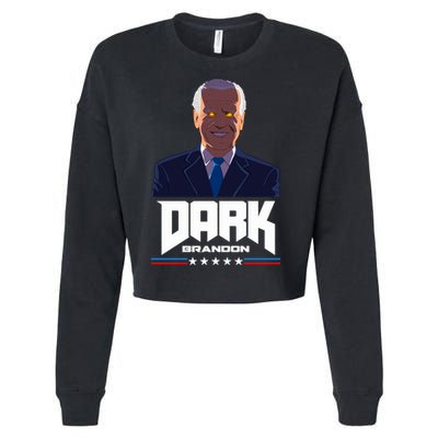 Dark Brandon Anti Joe Biden Cropped Pullover Crew