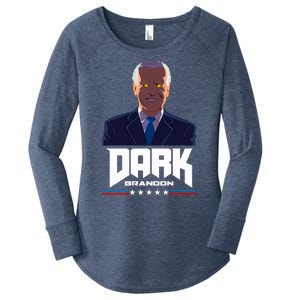 Dark Brandon Anti Joe Biden Women's Perfect Tri Tunic Long Sleeve Shirt