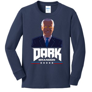 Dark Brandon Anti Joe Biden Kids Long Sleeve Shirt