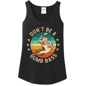 DonT Be A Dumb Bass For A Fisherman Bass Fishing Ladies Essential Tank