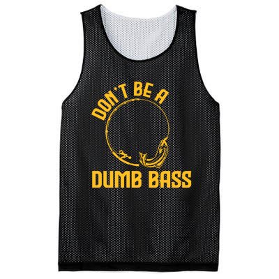 DonT Be A Dumb Bass Mesh Reversible Basketball Jersey Tank