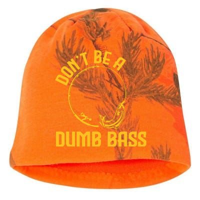 DonT Be A Dumb Bass Kati - Camo Knit Beanie