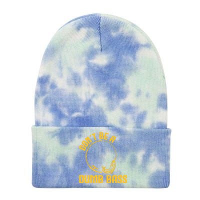 DonT Be A Dumb Bass Tie Dye 12in Knit Beanie