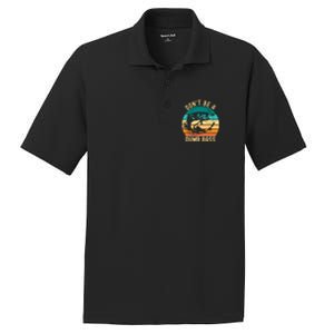 DonT Be A Dumb Bass Funny Fishing Joke Fisherman PosiCharge RacerMesh Polo