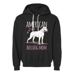 Dog breed American Bulldog Mama Bulldog Garment-Dyed Fleece Hoodie