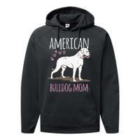 Dog breed American Bulldog Mama Bulldog Performance Fleece Hoodie