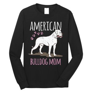 Dog breed American Bulldog Mama Bulldog Long Sleeve Shirt