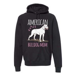 Dog breed American Bulldog Mama Bulldog Premium Hoodie