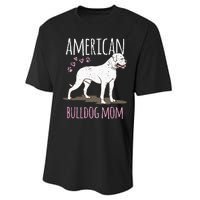 Dog breed American Bulldog Mama Bulldog Performance Sprint T-Shirt