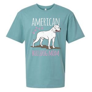 Dog breed American Bulldog Mama Bulldog Sueded Cloud Jersey T-Shirt