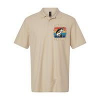 Don’T Be A Dumb Bass Retro Fishing Humor Softstyle Adult Sport Polo