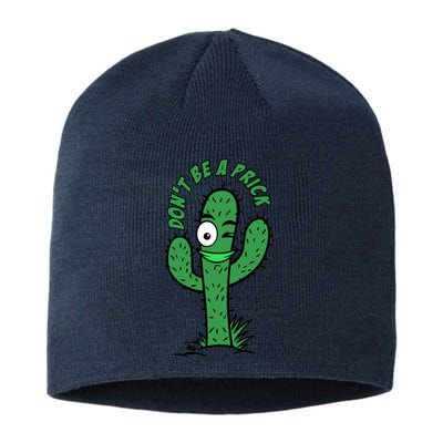 DonT Be A Prick Funny Sustainable Beanie