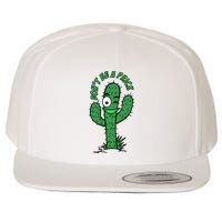 DonT Be A Prick Funny Wool Snapback Cap