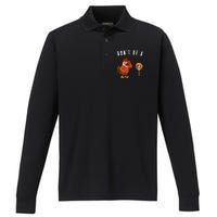 DonT Be A Sucker Funny Rooster Cock Gift Performance Long Sleeve Polo