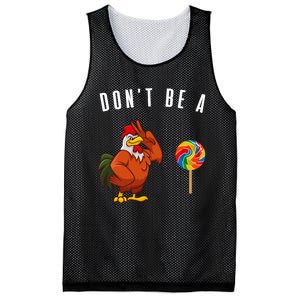 DonT Be A Sucker Funny Rooster Cock Gift Mesh Reversible Basketball Jersey Tank