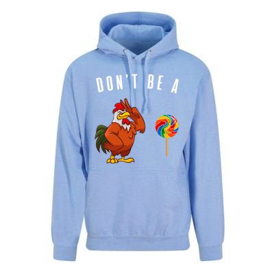 DonT Be A Sucker Funny Rooster Cock Gift Unisex Surf Hoodie