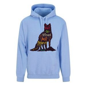 Don't Be Afraid Just Believe Unisex Surf Hoodie