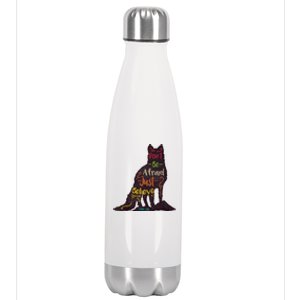 Don't Be Afraid Just Believe Stainless Steel Insulated Water Bottle