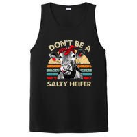 Don't Be A Salty Heifer cows lover gift vintage farm PosiCharge Competitor Tank