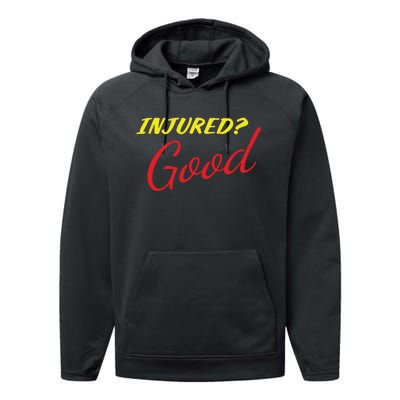 Dick & Ball Attorneys At Law Injured Good Performance Fleece Hoodie