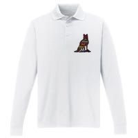 DonT Be Afraid Just Believe Performance Long Sleeve Polo