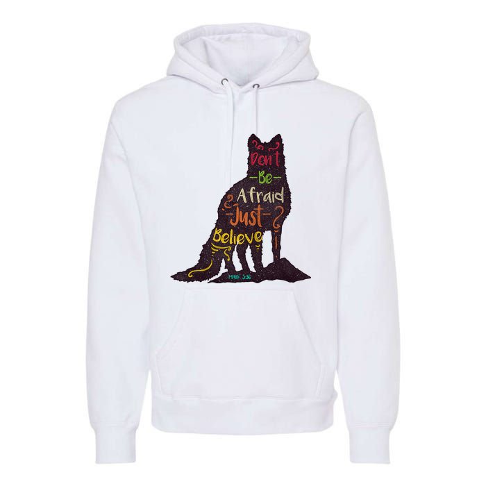 DonT Be Afraid Just Believe Premium Hoodie