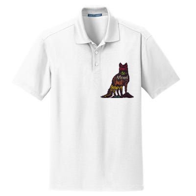 DonT Be Afraid Just Believe Dry Zone Grid Polo