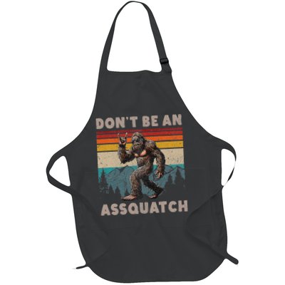 DonT Be An Assquatch Outdoor Sasquatch Funny Bigfoot Apron