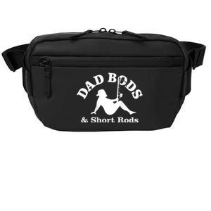 Dad Bods And Short Rods Funny Man Fishing Lovers Crossbody Pack