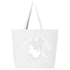 Dad Bods And Short Rods Funny Man Fishing Lovers 25L Jumbo Tote