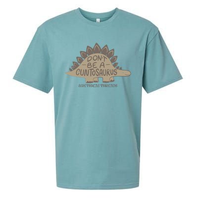 DonT Be A Cuntosaurus Sueded Cloud Jersey T-Shirt