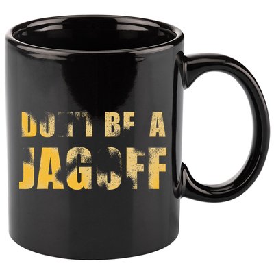 DonT Be A Jagoff Pittsburghese Distressed 11oz C Handle Ceramic Mug