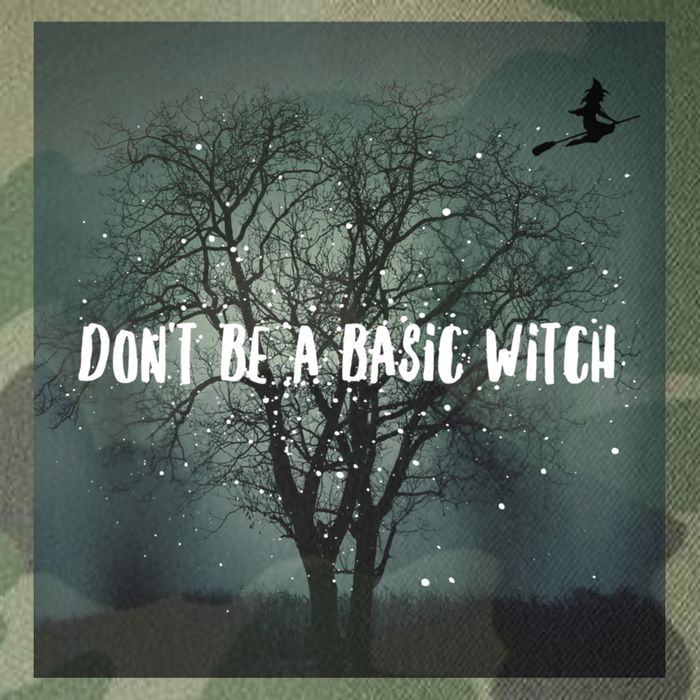 Dont Be A Basic Witch Funny Halloween Design Cool Gift Legacy Tie Dye Trucker Hat