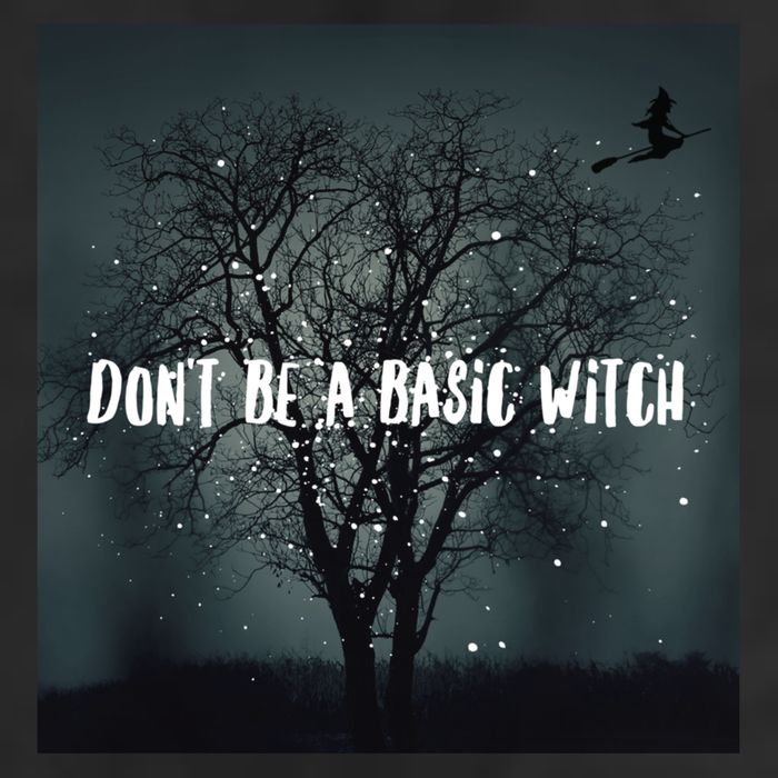 Dont Be A Basic Witch Funny Halloween Design Cool Gift 7 Panel Mesh Trucker Snapback Hat