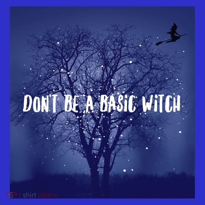 Dont Be A Basic Witch Funny Halloween Design Cool Gift Stripe Pom Pom Beanie