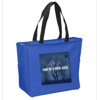 Dont Be A Basic Witch Funny Halloween Design Cool Gift Zip Tote Bag