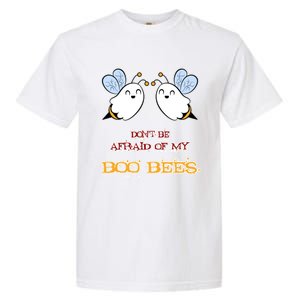 DonT Be Afraid Of My Boo Bees Halloween Gift Garment-Dyed Heavyweight T-Shirt