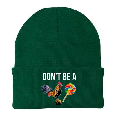 DonT Be A Sucker Cock Funny Rooster Inappropriate Humor Knit Cap Winter Beanie